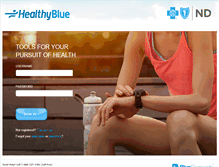 Tablet Screenshot of healthybluend.com